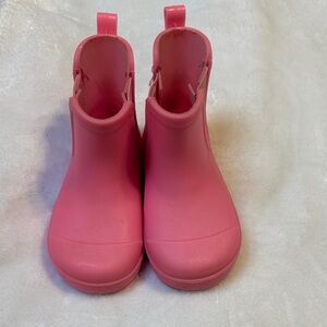 BearPaw Pink Kids Rain Boots